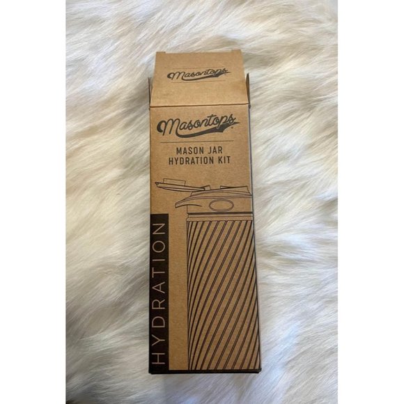 NEW - Mason Jar Water Bottle - Picture 7 of 8